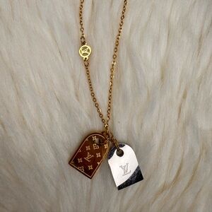 LV Tag Necklace